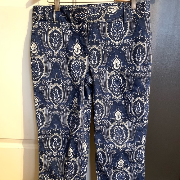 Blue Paisley Talbots Pants | Poshmark